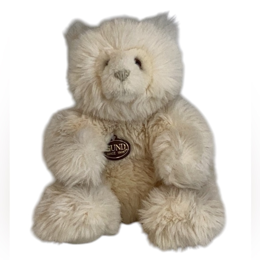 💚 Gund Collector’s Classic Cream Plush Teddy Bear